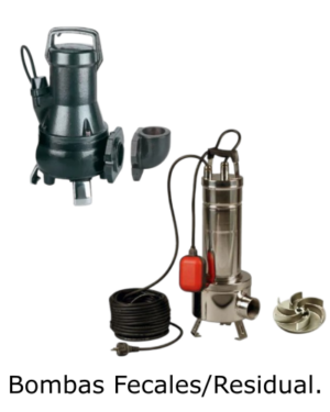 Bombas Residuales/Fecales