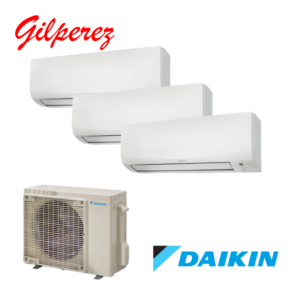 Daikin Conjunto 3x1 3MXF52F1 Sensira CTXF 25+25+35